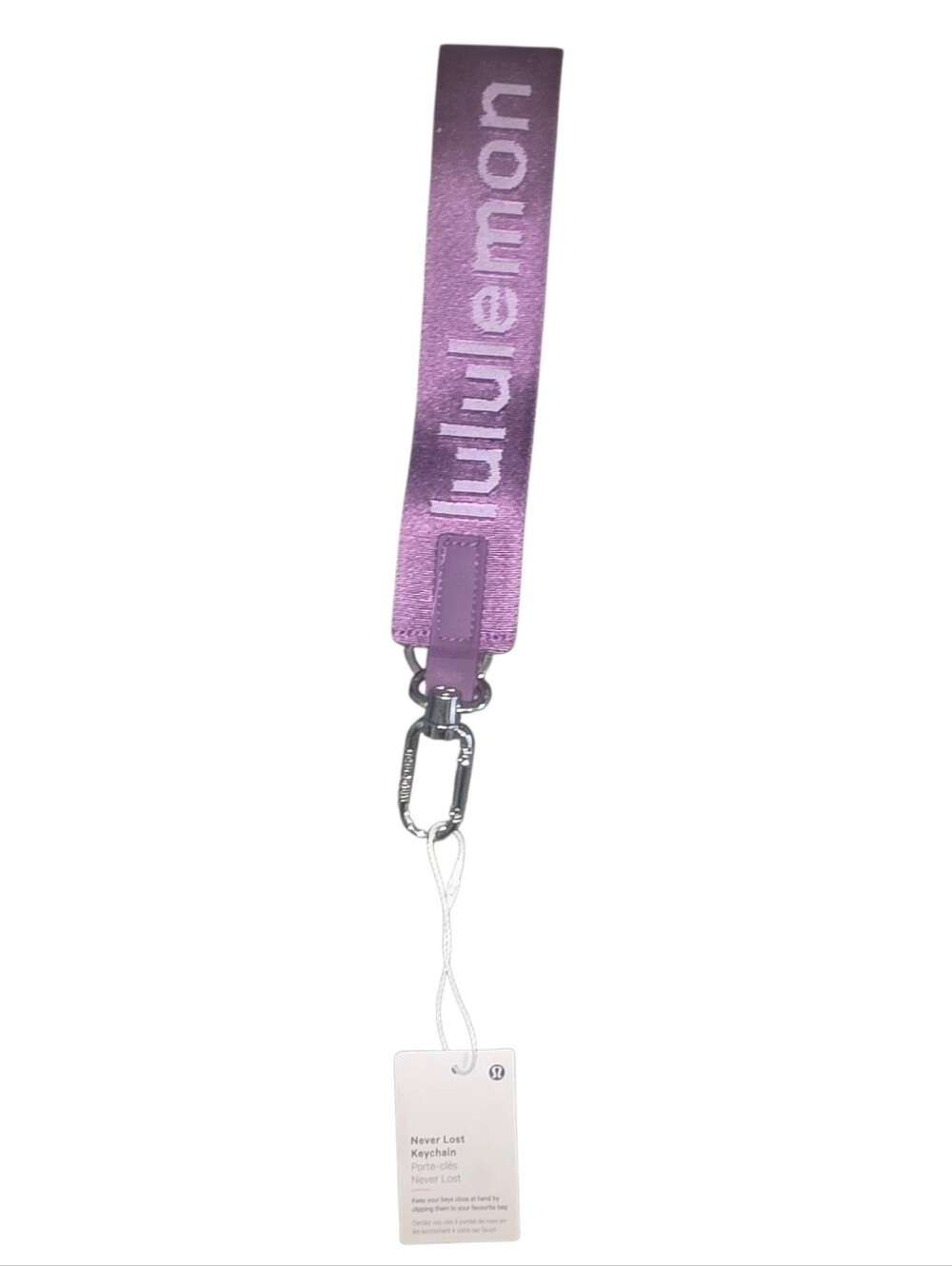Lululemon Never Lost Keychain Purple / Pink